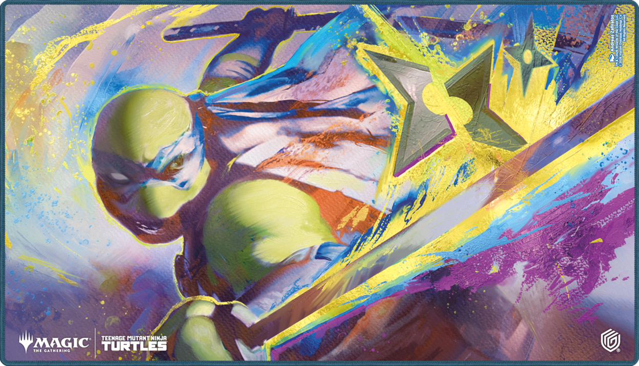 UG PLAYMAT MTG TEENAGE MUTANT NINJA TURTLES - LEONARDO'S TECHNIQUE ( | The CG Realm
