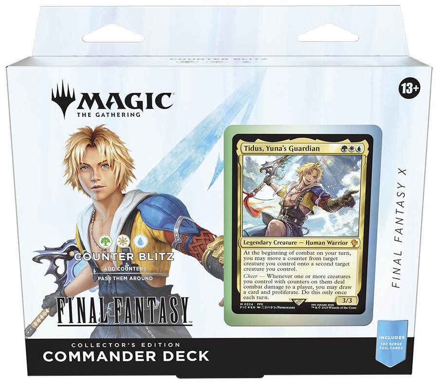 MTG FINAL FANTASY Commander Deck - FINAL FANTASY X Counter Blitz (Collector's Edition)