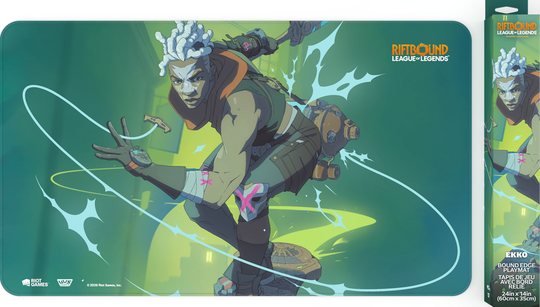 RIFTBOUND LEAGUE OF LEGENDS TCG RADIANCE PLAYMAT #1 - EKKO
