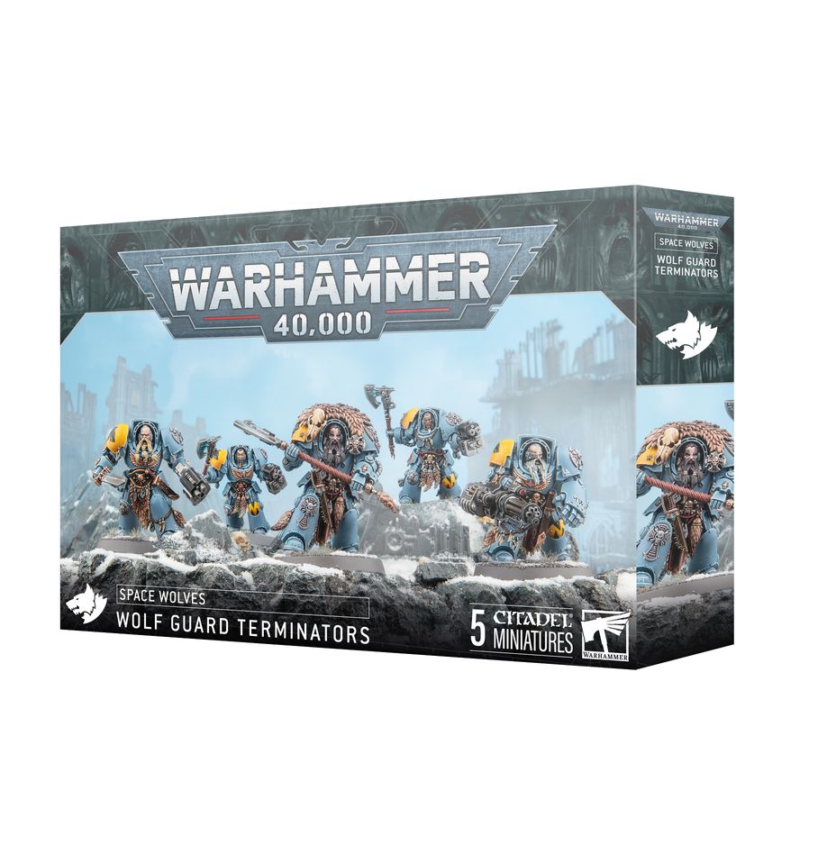 Space Wolves:  Wolf Guard Terminators | The CG Realm
