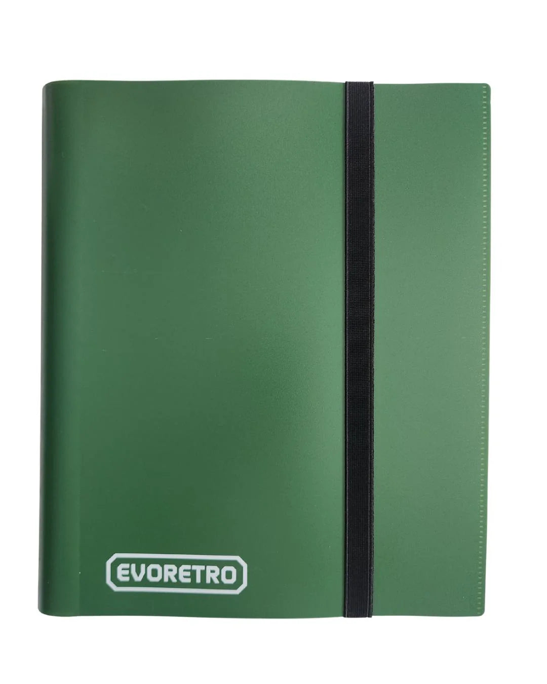 EVORETRO 9 Pocket Card Flex Portfolio | 360 Card Collector Folio Binder GREEN