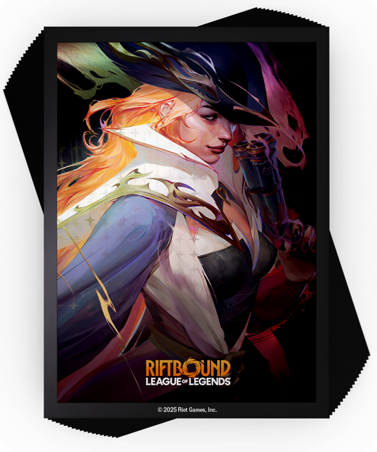 RIFTBOUND LEAGUE OF LEGENDS TCG ORIGINS ART SLEEVES MISS FORTUNE 100CT | The CG Realm