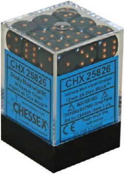 OPAQUE 36D6 DUSTY BLUE/COPPER 12MM