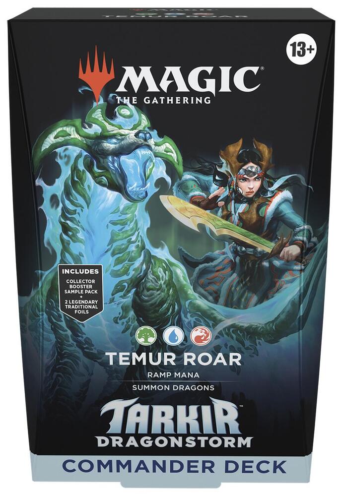Dragonstorm Commander Temur Roar