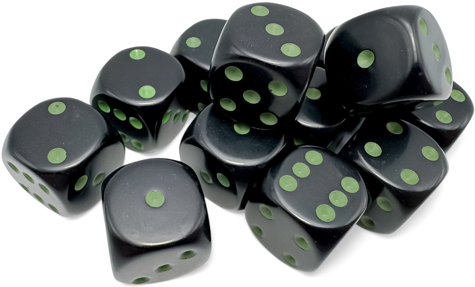 OPAQUE 12D6 BLACK/GREEN 16MM | The CG Realm