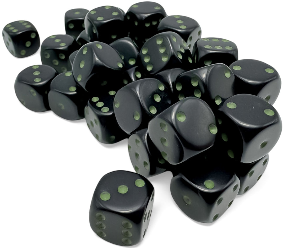 OPAQUE 36D6 BLACK/GREEN 12MM