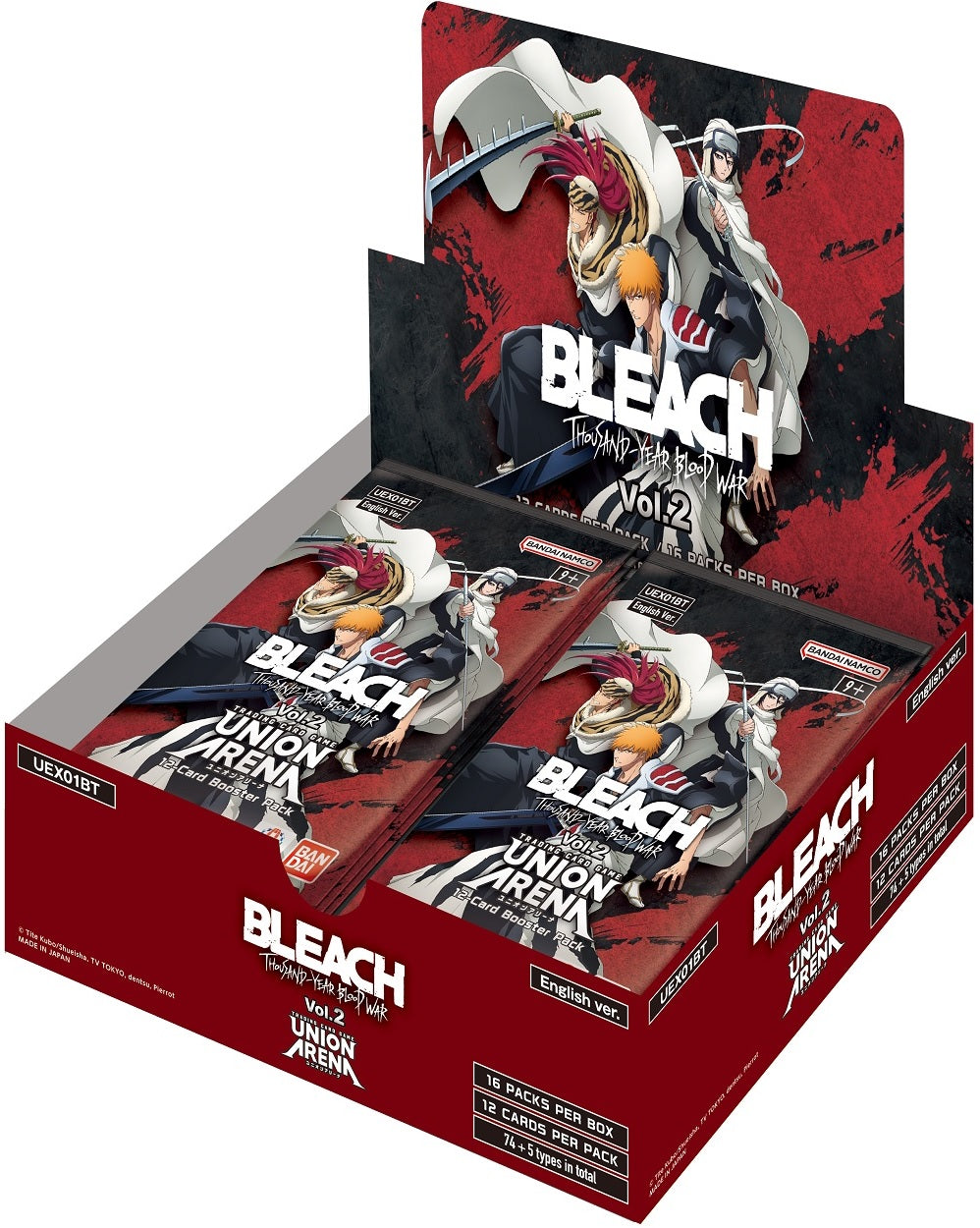 UNION ARENA BLEACH THOUSAND YEAR BLOOD WAR VOLUME 2 BOOSTER | The CG Realm