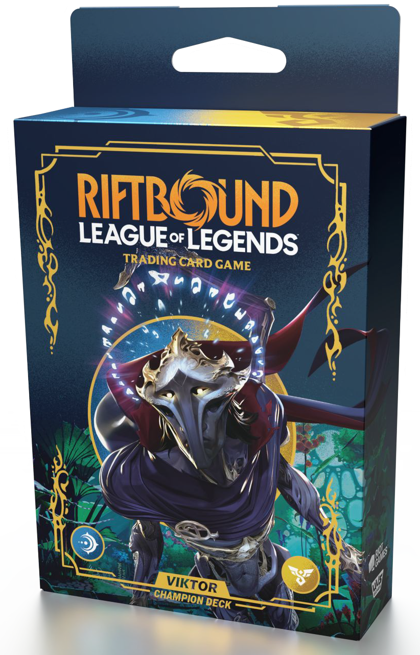 RIFTBOUND LEAGUE OF LEGENDS TCG ORIGINS CHAMPION DECK VIKTOR  (Release Date:  2025-10-31)