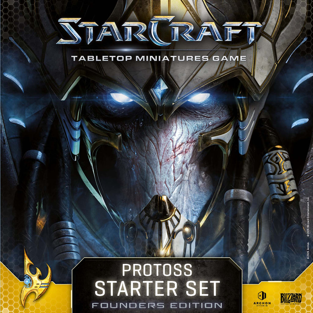 STARCRAFT PROTOSS STARTER SET FOUNDERS EDITION