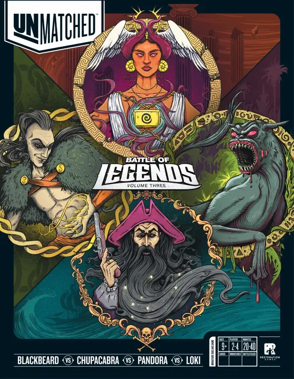 UNMATCHED BATTLE OF LEGENDS VOL 03 | The CG Realm