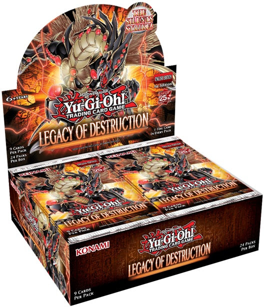 YGO LEGACY OF DESTRUCTION BOOSTER (Release Date:  2024-04-26) | The CG Realm