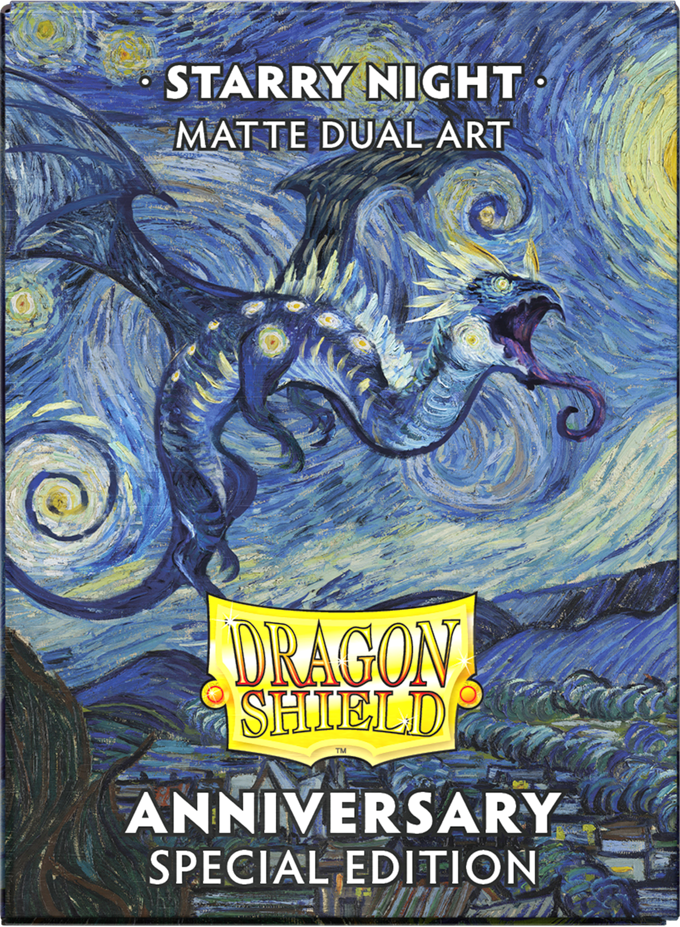 DRAGON SHIELD SLEEVES DUAL MATTE STARRY NIGHT 100CT