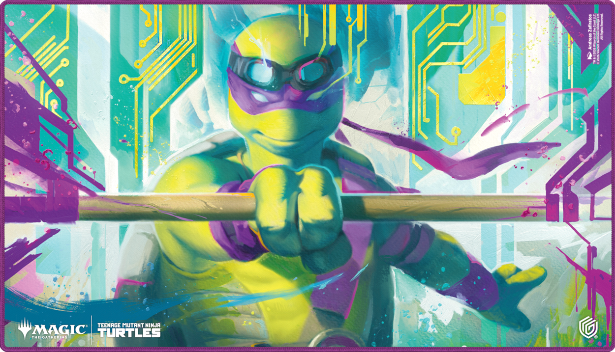UG PLAYMAT MTG TEENAGE MUTANT NINJA TURTLES - DONATELLO'S TECHNIQUE | The CG Realm