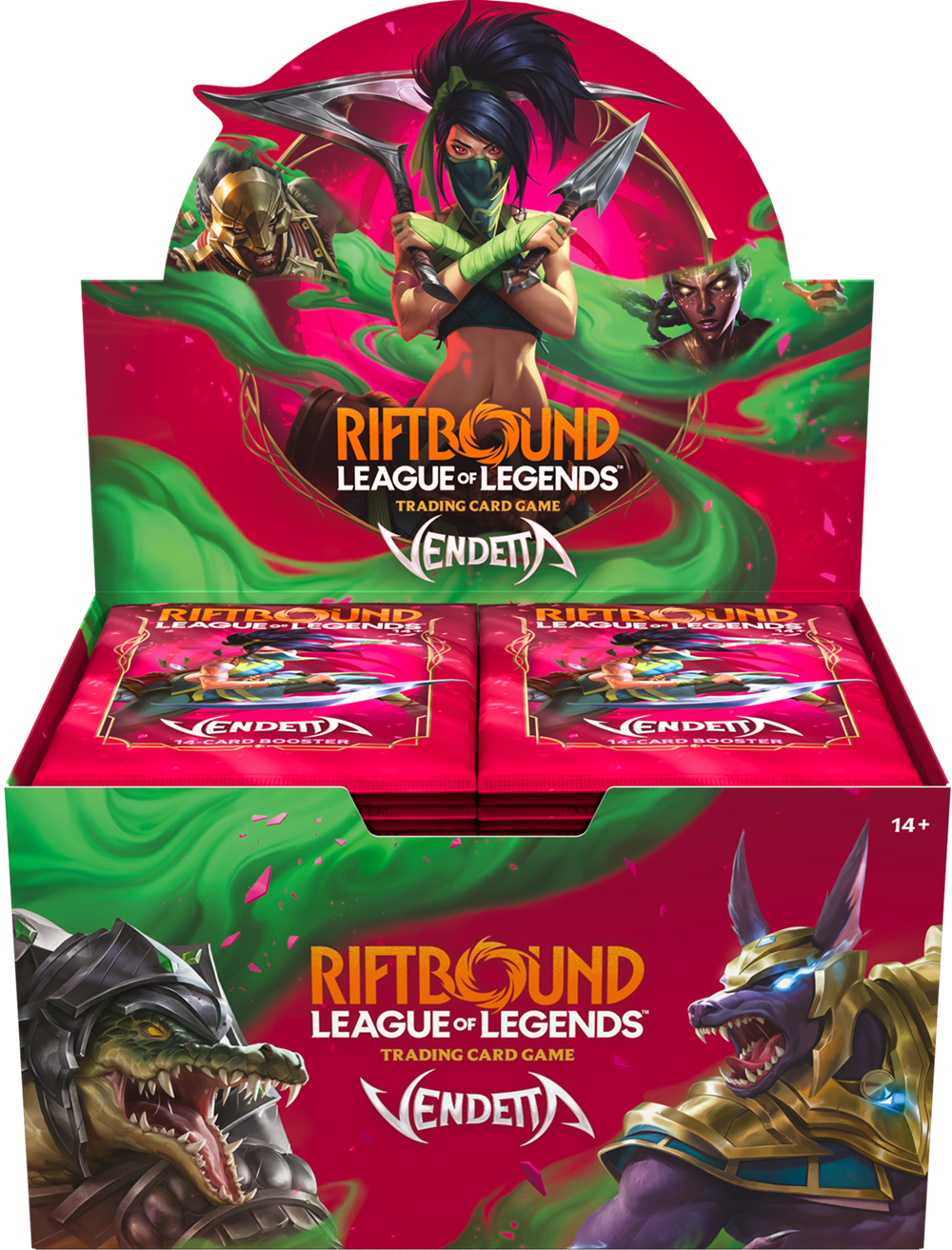 RIFTBOUND LEAGUE OF LEGENDS TCG VENDETTA BOOSTER DISPLAY (Local Pickup Only)