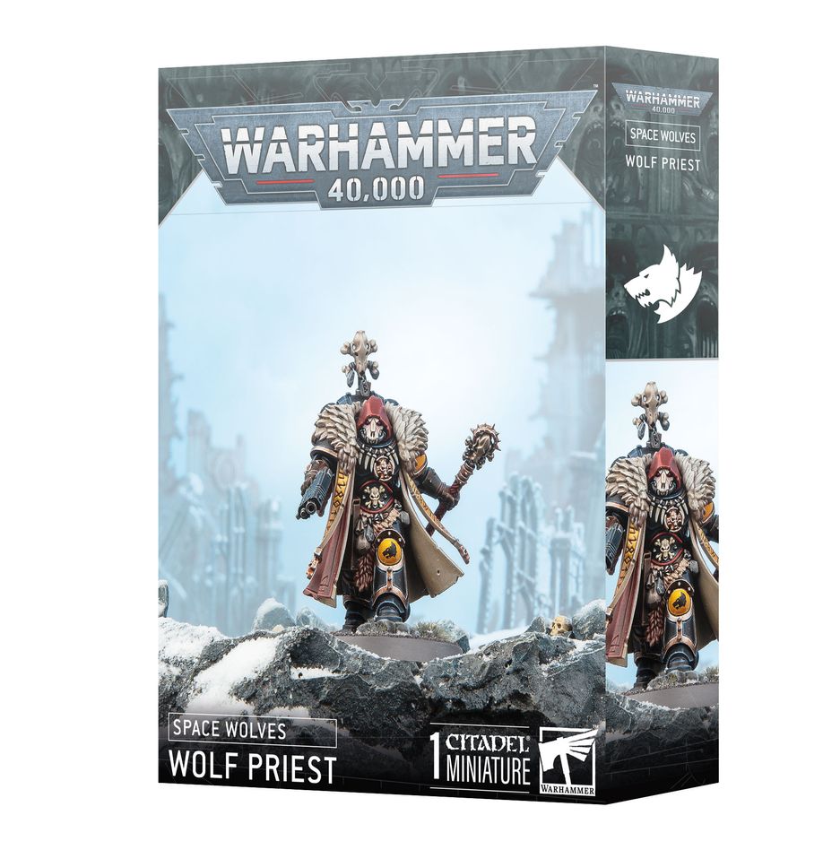 Space Wolves:  Wolf Priest | The CG Realm