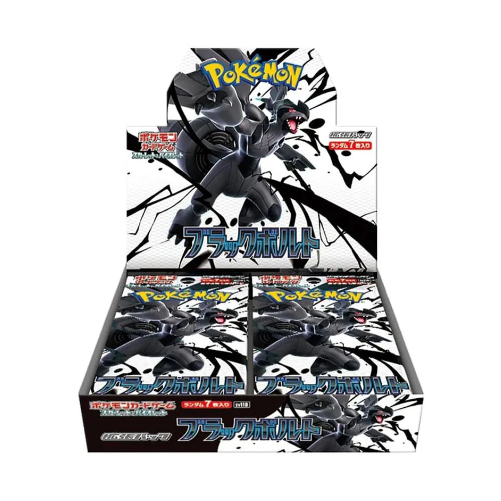 POKEMON Scarlet & Violet Black Bolt Japanese Booster Box | The CG Realm