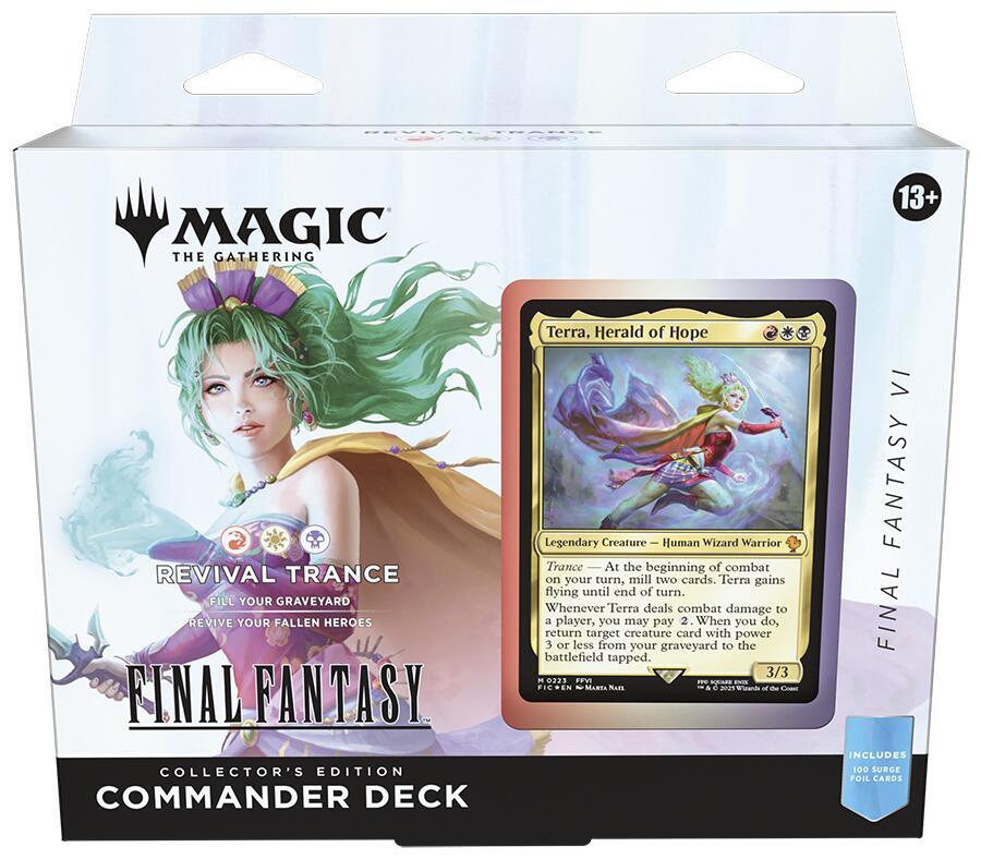 MTG FINAL FANTASY Commander Deck - FINAL FANTASY VI Revival Trance (Collector's Edition) | The CG Realm