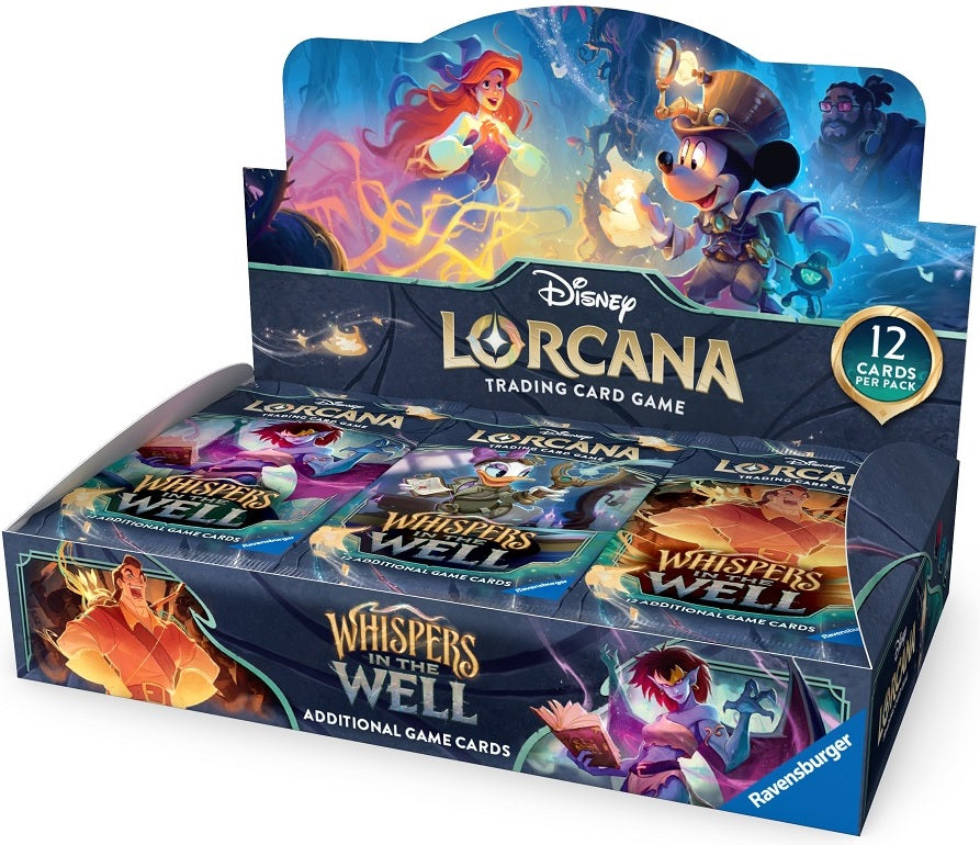 DISNEY LORCANA SET 10 WHISPERS IN THE WELL BOOSTER | The CG Realm