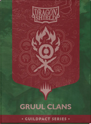 DRAGON SHIELD SLEEVES DUAL MATTE MTG GUILDPACT GRULL CLANS 100CT