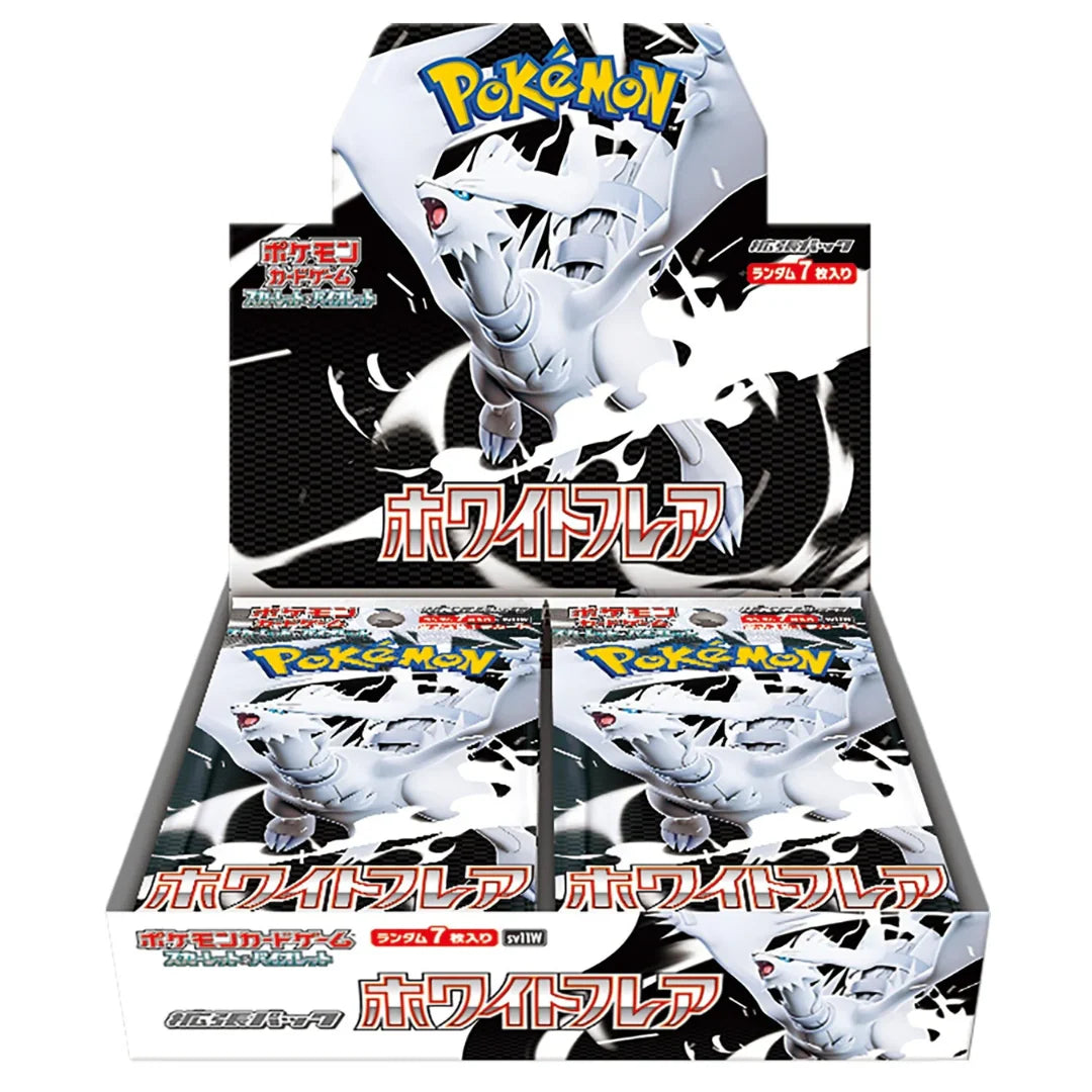 POKEMON Scarlet & Violet White Flare Japanese Booster Box | The CG Realm