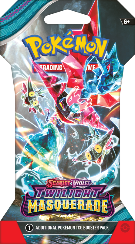 SLEEVED POKEMON SV6 TWILIGHT MASQUERADE PACK (Release Date:  2024-05-24)