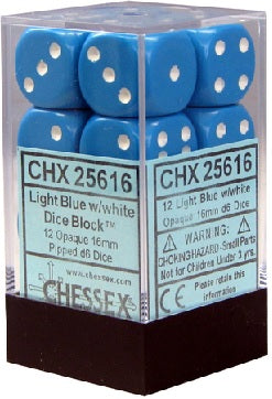 OPAQUE 12D6 LIGHT BLUE/WHITE 16MM | The CG Realm