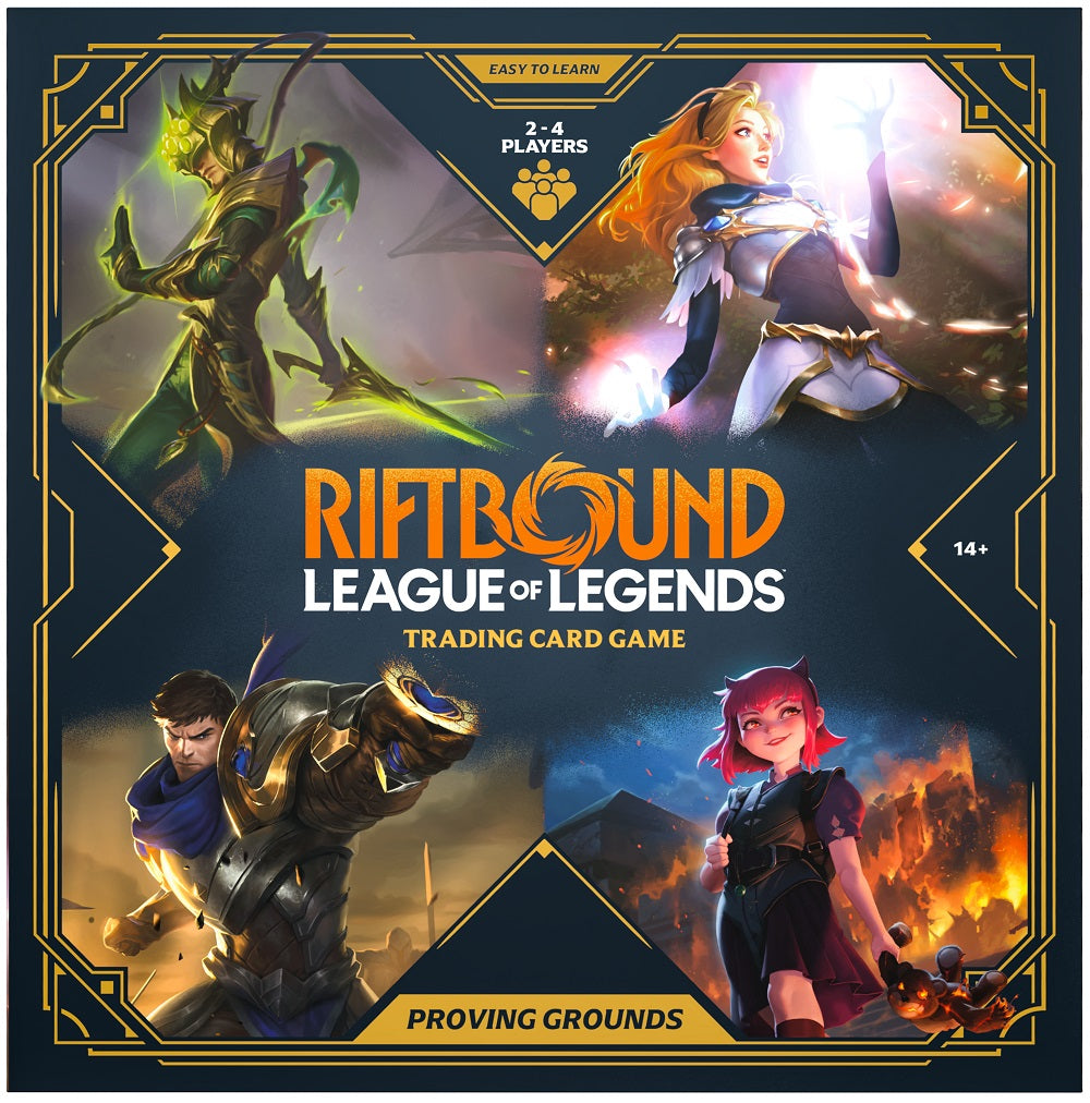 RIFTBOUND LEAGUE OF LEGENDS TCG PROVING GROUNDS BOX SET  (Release Date:  2025-10-31)