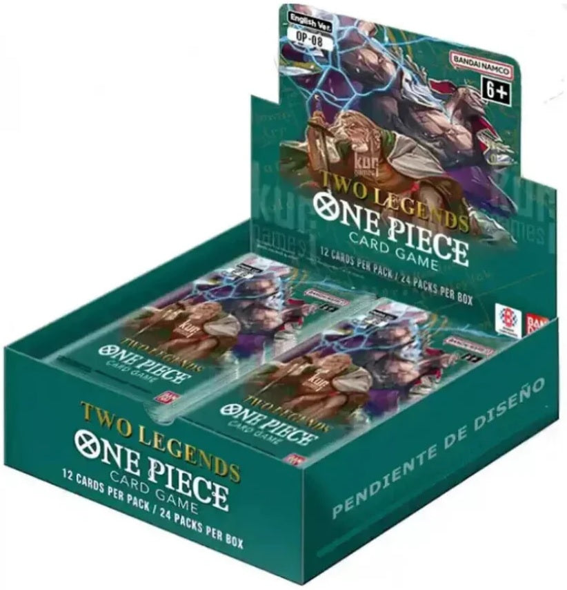 ONE PIECE CG OP-08 TWO LEGENDS BOOSTER