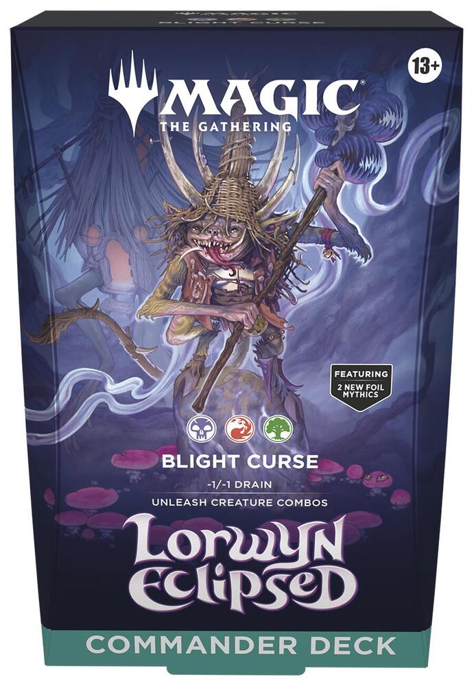 MTG LORWYN ECLIPSED COMMANDER Blight Curse