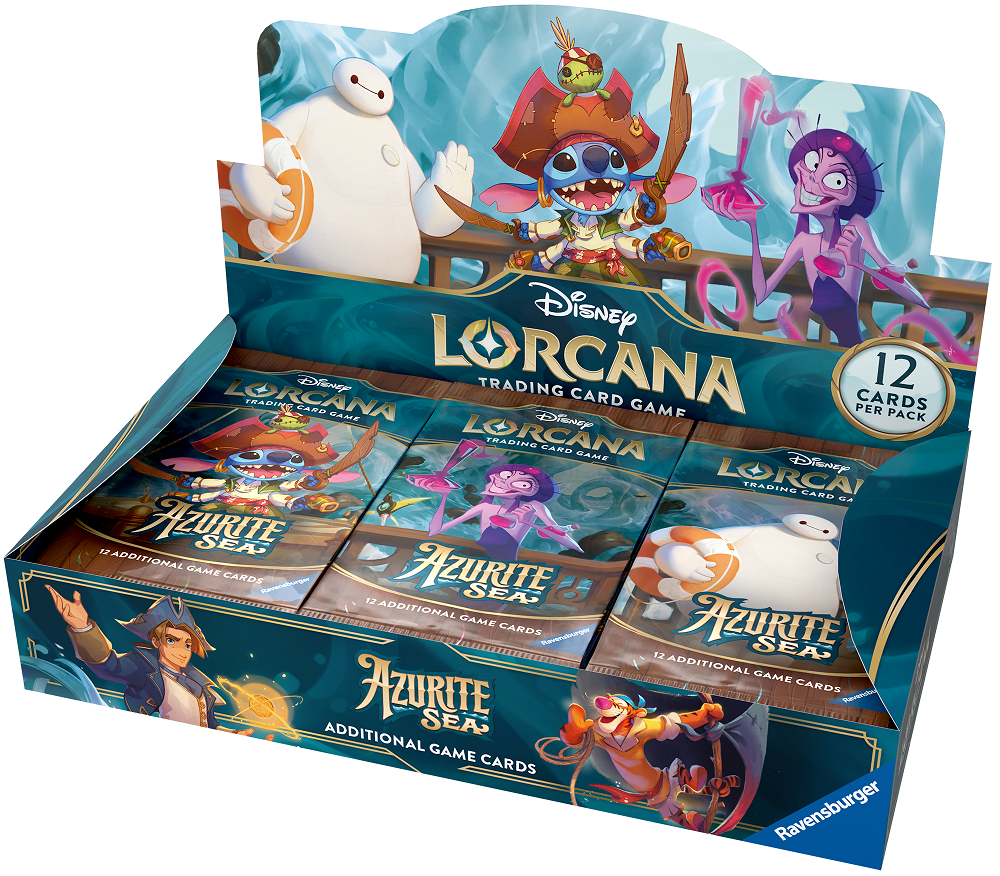 DISNEY LORCANA AZURITE SEA BOOSTER (Release Date:  2024-11-15)