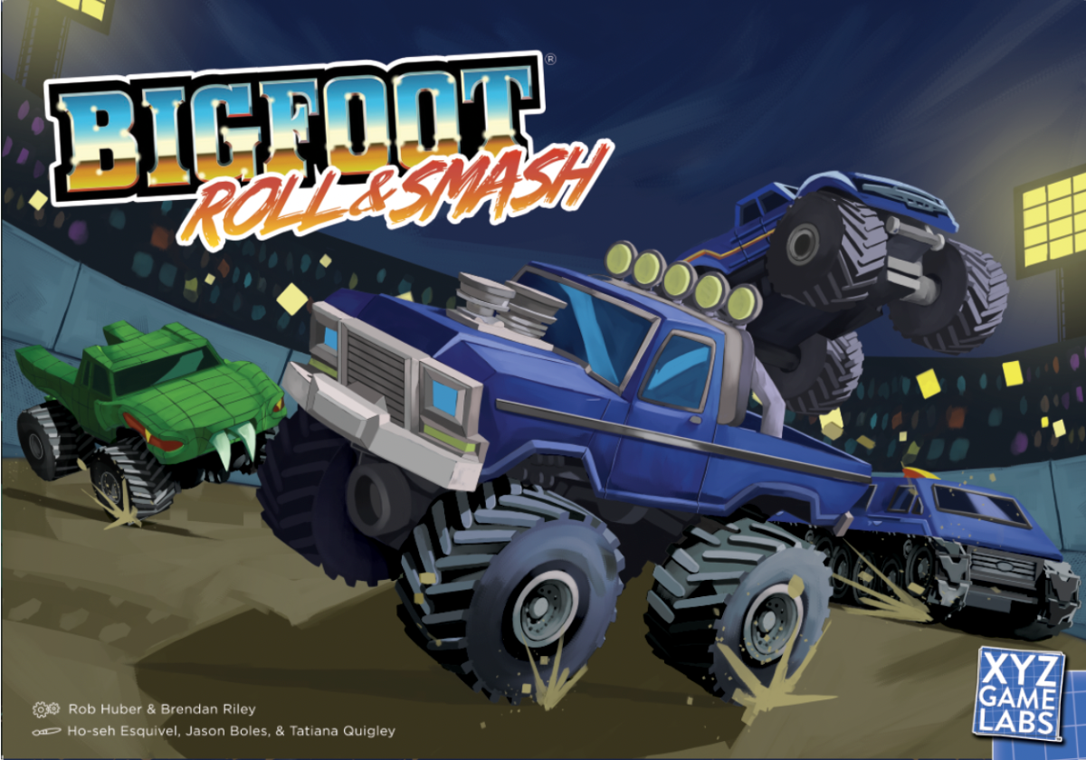 BIGFOOT ROLL AND SMASH | The CG Realm