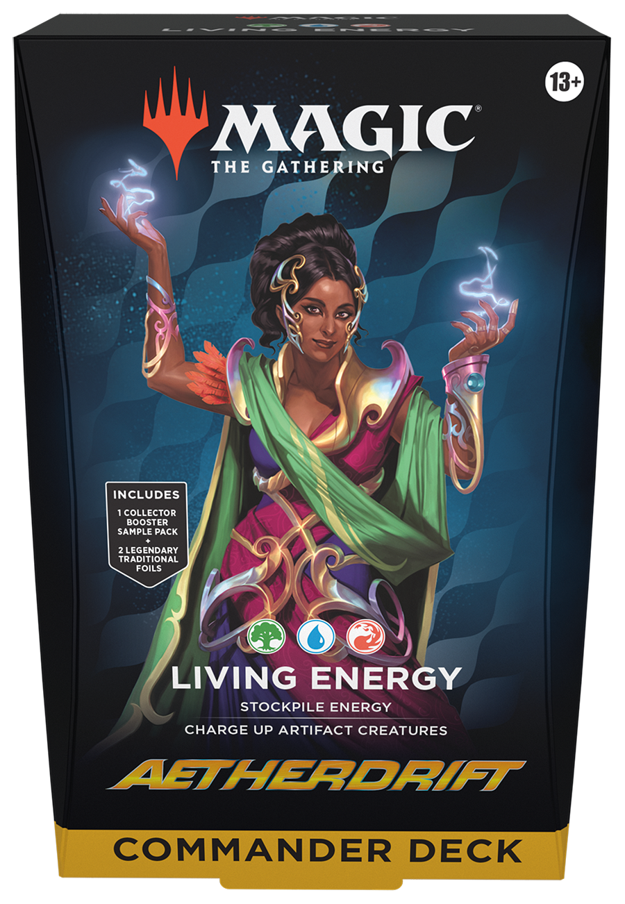 MTG AETHERDRIFT Commander Deck Living Energy