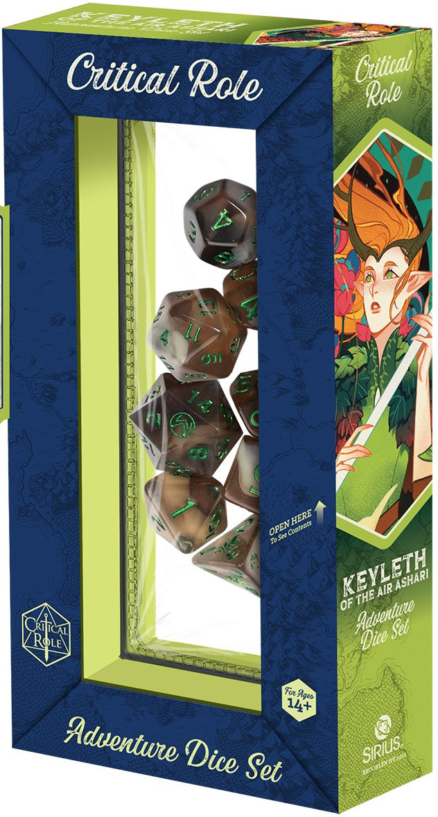 VOX MACHINA ADVENTURE DICE - KEYLETH