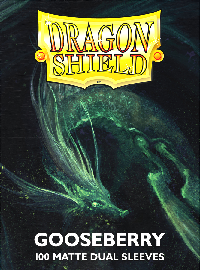 DRAGON SHIELD SLEEVES DUAL MATTE PASTELS GOOSEBERRY 100CT | The CG Realm