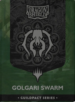 DRAGON SHIELD SLEEVES DUAL MATTE MTG GUILDPACT GOLGARI SWARM 100CT