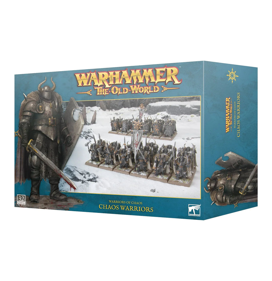 The Old World Warriors of Chaos Chaos Warriors (Damaged Box)