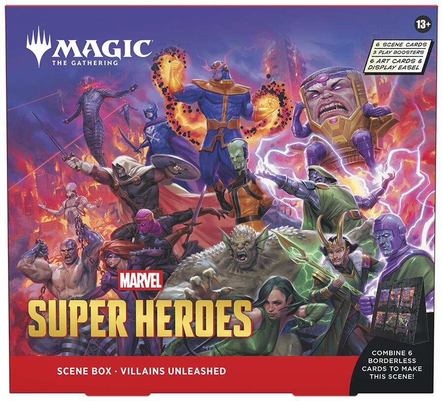 Marvel Super Heroes Scene Box - Villains Unleashed (Release Date:  2026-06-26)