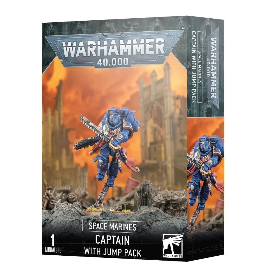 Space Marines: Captain with Jump Pack | The CG Realm