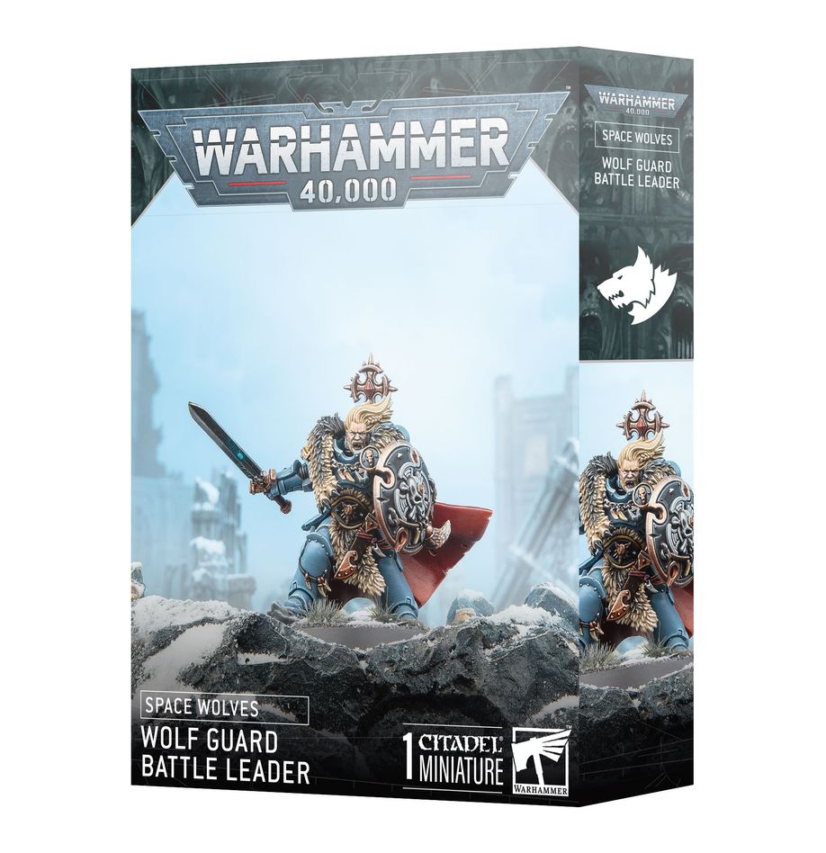 Space Wolves:  Wolf Guard Battle Leader