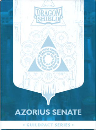 DRAGON SHIELD SLEEVES DUAL MATTE MTG GUILDPACT AZORIUS SENATE 100CT