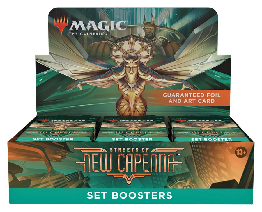 MTG STREETS OF NEW CAPENNA SET BOOSTER (Release Date:  2022-04-29)