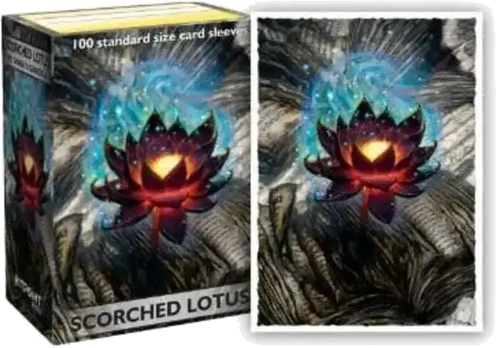 Dragon Shield Scorched Lotus 100ct Standard Size
