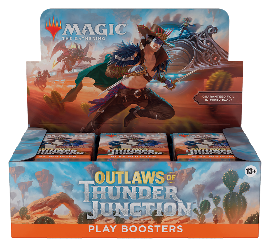 MTG OUTLAWS OF THUNDER JUNCTION PLAY BOOSTER (Release Date:  2024-04-19)