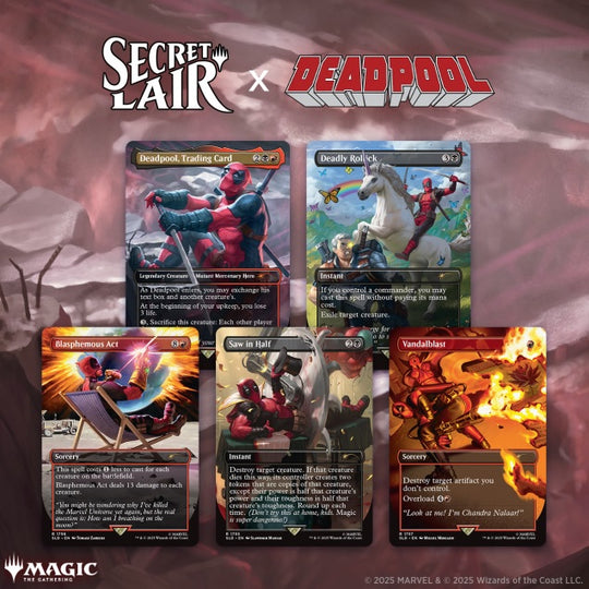 MTG SECRET LAIR MARVEL 6 (NON-FOIL)