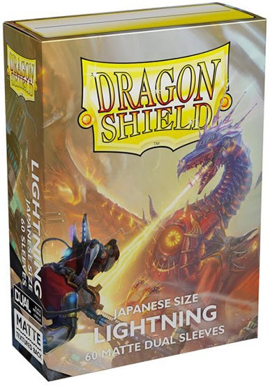 DRAGON SHIELD SLEEVES DUAL JAPANESE MATTE LIGHTNING | The CG Realm