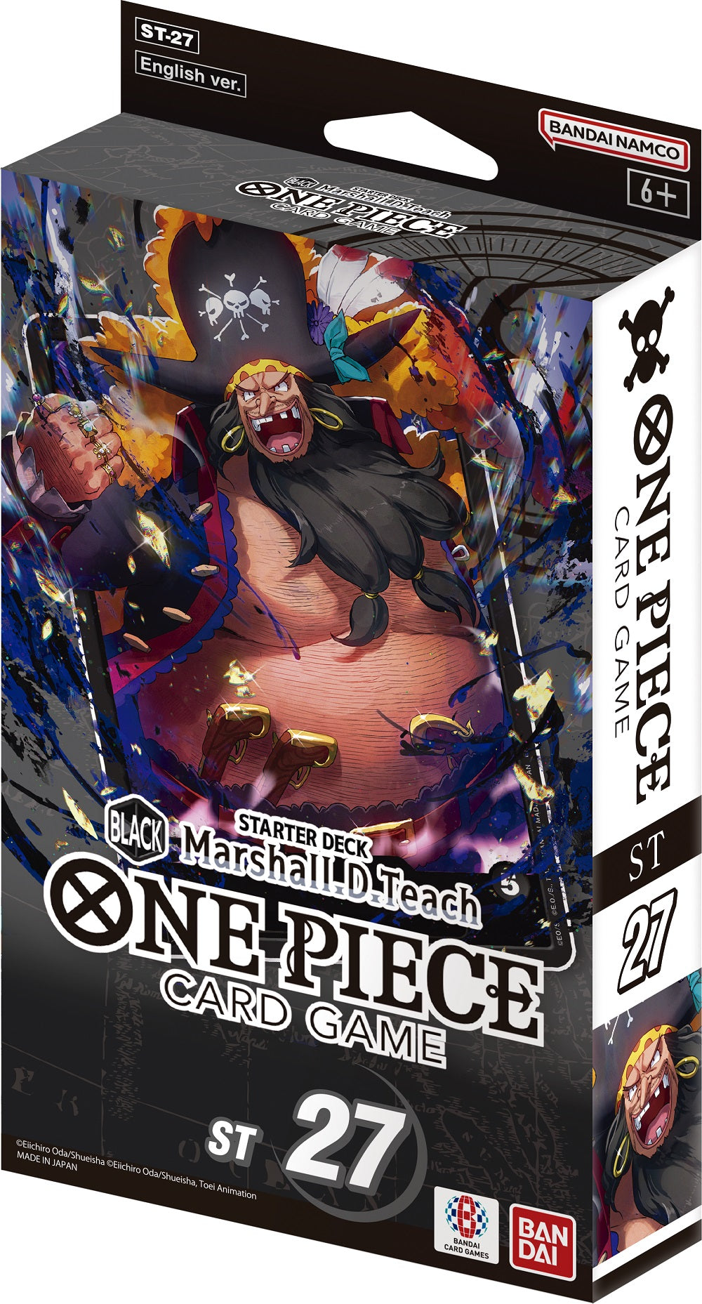 ONE PIECE CG ST27 STARTER Marshall.D.Teach