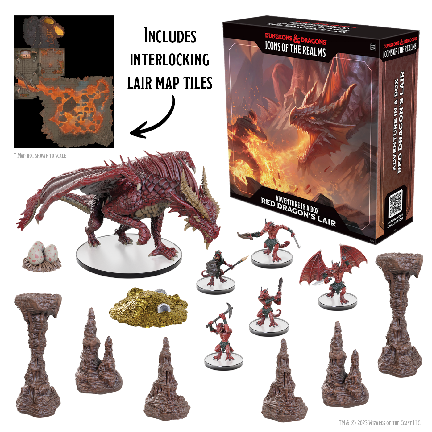 DND ICONS ADVENTURE IN A BOX RED DRAGON'S LAIR | The CG Realm
