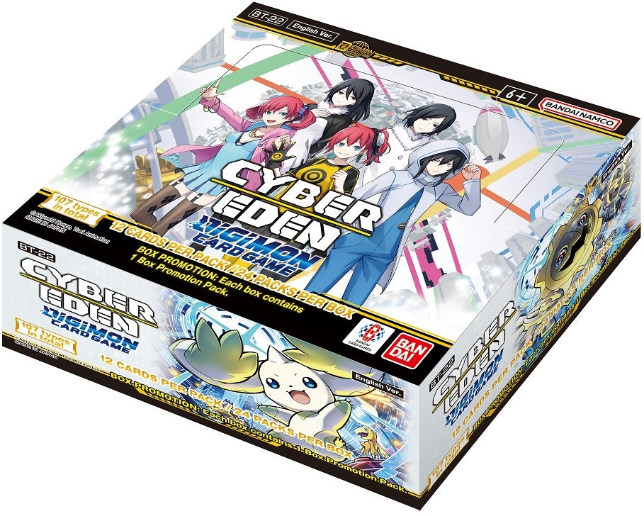DIGIMON CG BT22 CYBER EDEN BOOSTER | The CG Realm