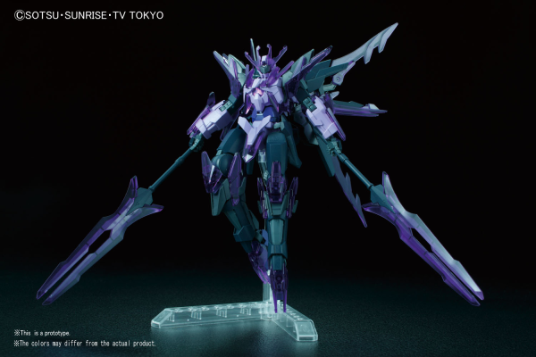HGBF 1/144 Transient Gundam Glacier | The CG Realm