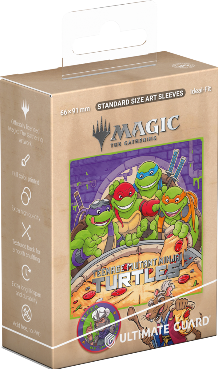 UG ART SLEEVES MTG TEENAGE MUTANT NINJA TURTLES - PIZZA BOX | The CG Realm
